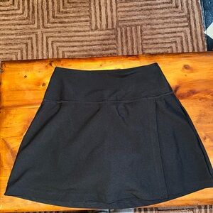 YPB by Abercrombie & Fitch Black Women's Activewear SculptLux Skort Sz S